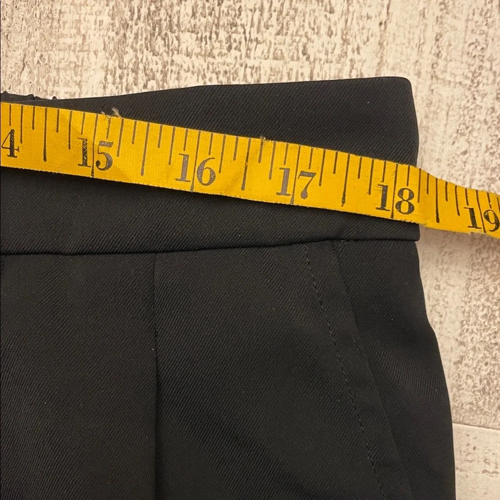 Elegant Black Wide Leg Women's Pants - Picture 2 of 4